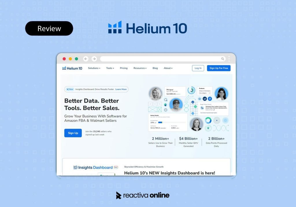 Helium 10 Review: The Best Product Research Tool?